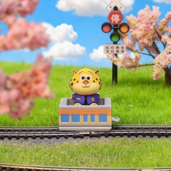 迪士尼 動物方城市2 火車排排樂系列 正版 盲盒 盒玩 泡泡殿盲盒小舖 ☀現貨☀-細節圖2