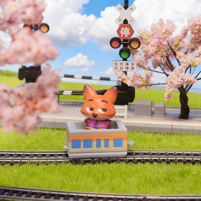 迪士尼 動物方城市2 火車排排樂系列 正版 盲盒 盒玩 泡泡殿盲盒小舖 ☀現貨☀-細節圖3