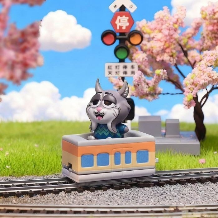 迪士尼 動物方城市2 火車排排樂系列 正版 盲盒 盒玩 泡泡殿盲盒小舖 ☀現貨☀-細節圖9