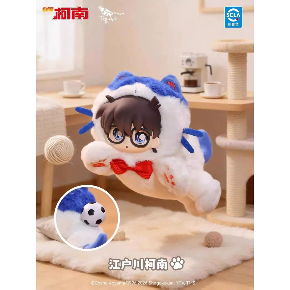 名偵探柯南 貓貓meow搪膠毛絨系列 正版 盲盒 盒玩 泡泡殿盲盒小舖 ☀現貨☀-細節圖2