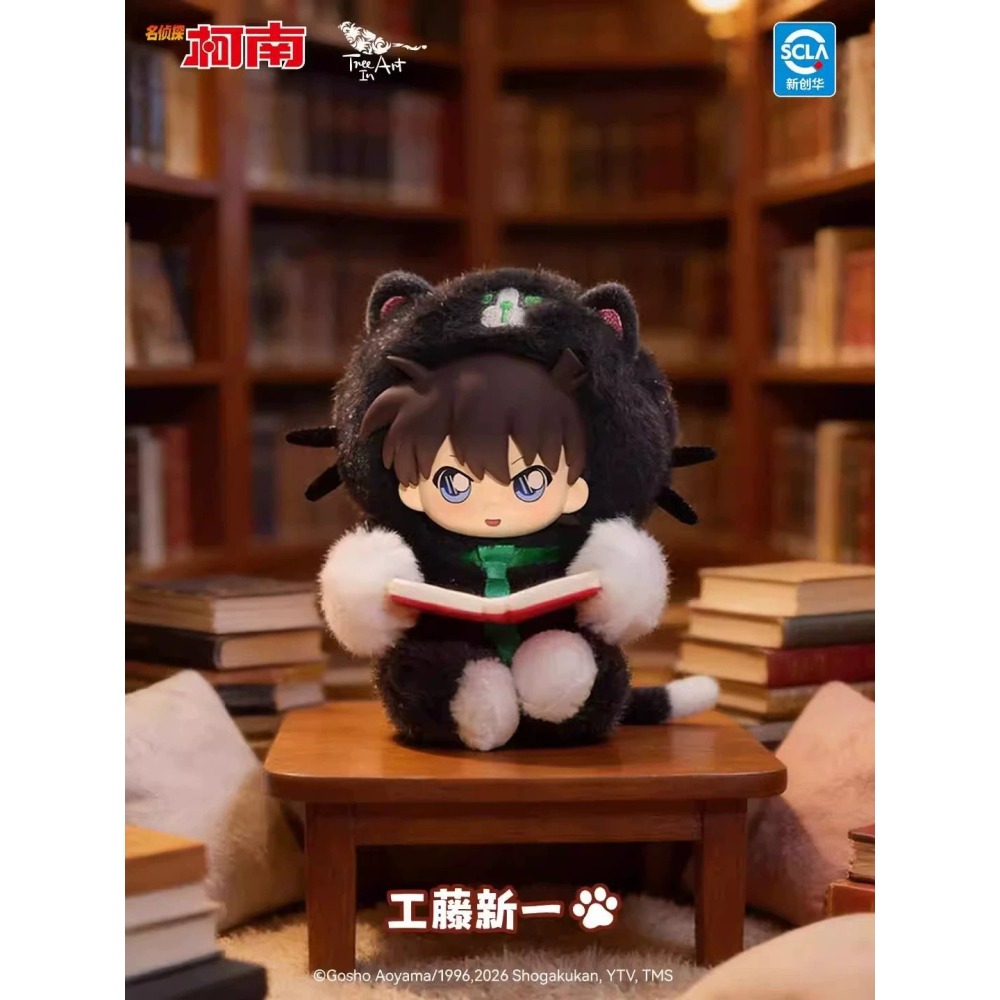 名偵探柯南 貓貓meow搪膠毛絨系列 正版 盲盒 盒玩 泡泡殿盲盒小舖 ☀現貨☀-細節圖3