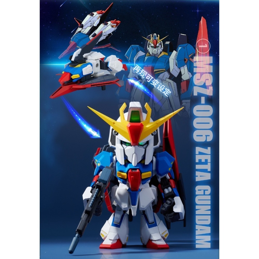 QMSV MINI Z鋼彈&鋼彈Mk-II系列 正版 盲盒 盒玩 泡泡殿盲盒小舖 ☀現貨☀-細節圖2