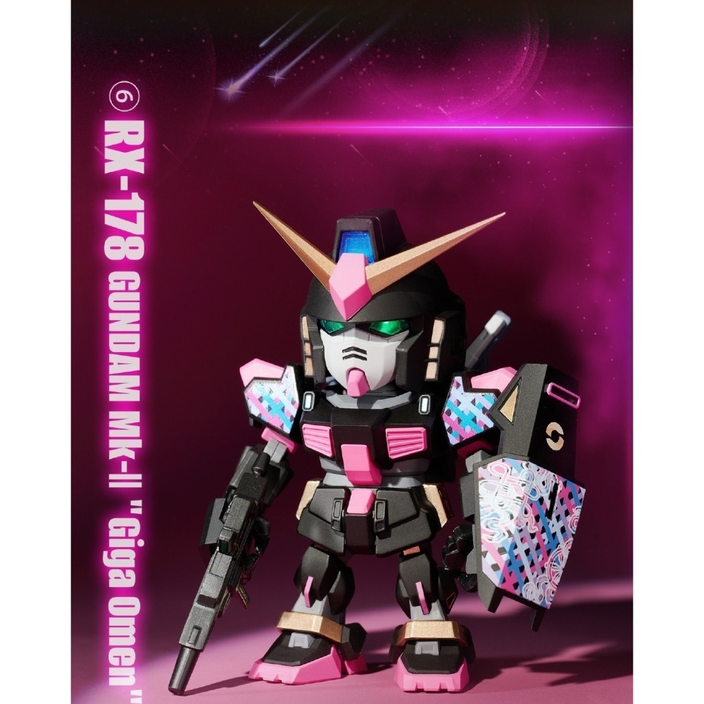QMSV MINI Z鋼彈&鋼彈Mk-II系列 正版 盲盒 盒玩 泡泡殿盲盒小舖 ☀現貨☀-細節圖7
