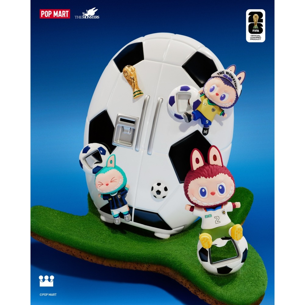 POP MART LABUBU x FIFA 開瓶器冰箱貼系列 正版 盲盒 盒玩 泡泡殿盲盒小舖 ☀現貨☀-細節圖2