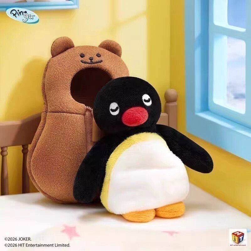 Pingu MINI MEME毛絨吊飾系列 正版 盲盒 盒玩 泡泡殿盲盒小舖 ☀現貨☀-細節圖5