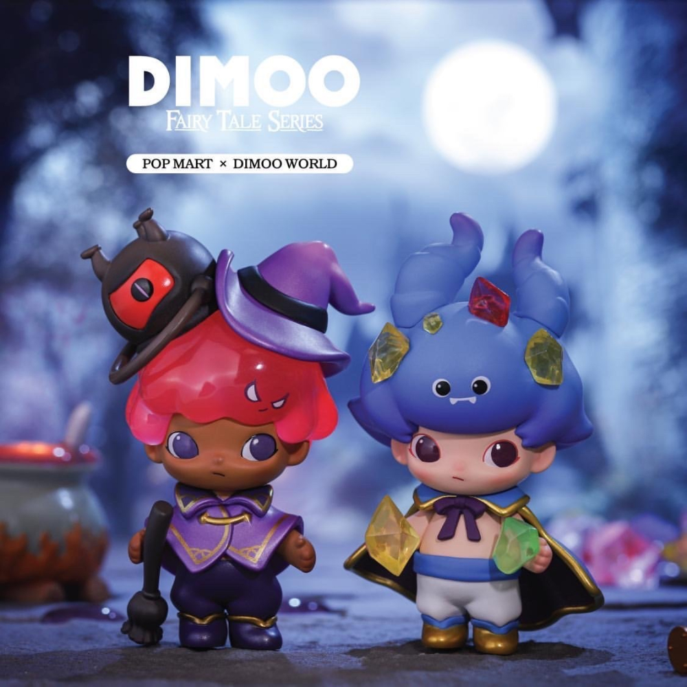 POP MART DIMOO 童話系列 正版 盲盒 盒玩 泡泡殿盲盒小舖 ☀現貨☀-細節圖2
