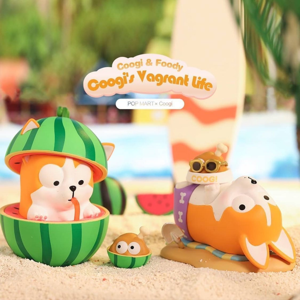POP MART Coogi&Foody 柯基漂泊記系列 正版 盲盒 盒玩 泡泡殿盲盒小舖 ☀現貨☀-細節圖2