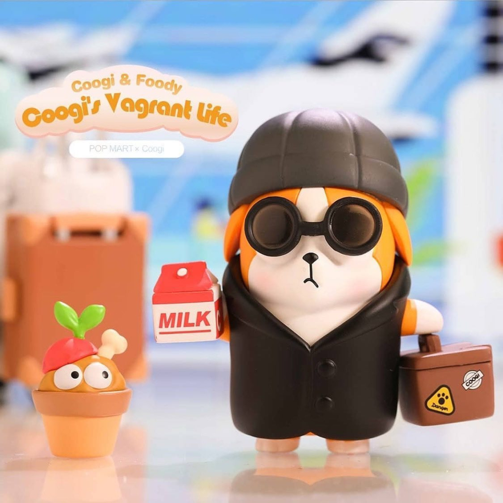 POP MART Coogi&Foody 柯基漂泊記系列 正版 盲盒 盒玩 泡泡殿盲盒小舖 ☀現貨☀-細節圖3