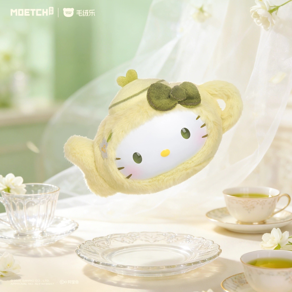 三麗鷗 凱蒂貓 Hello Kitty 花浮茶間毛絨捏捏樂MINI系列 正版 盲盒 盒玩 泡泡殿盲盒小舖 ☀現貨☀-細節圖4