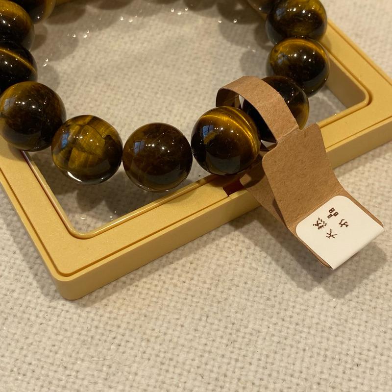 大學生賣水晶｜黃虎眼石 百貨水晶 現貨 原相機直拍 無濾鏡 最真實的照片 最優惠的價格-細節圖4