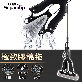 好神拖 旗艦系列吸水極致膠棉拖把 ( 1拖+3膠棉 )-規格圖6