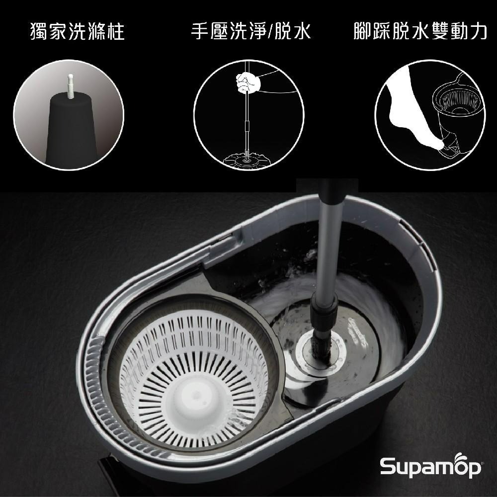 好神拖 旗艦系列 智能三效省力腳踩手壓 兩用拖把架-袋裝(不含布)-細節圖3