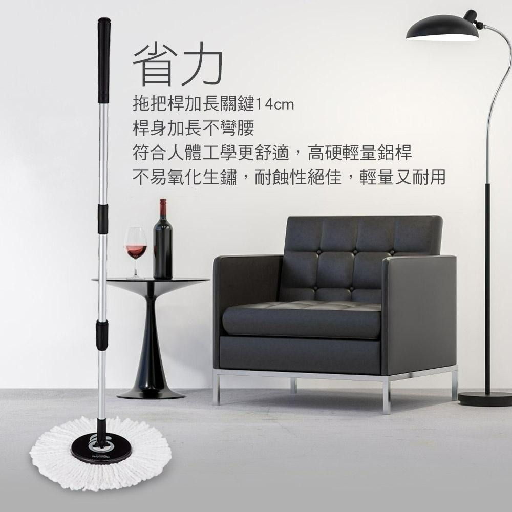 【現貨免運】好神拖 旗艦系列智能三效拖把架袋裝(不含布)   手壓  腳踩 拖把桿 拖把桿子-細節圖8
