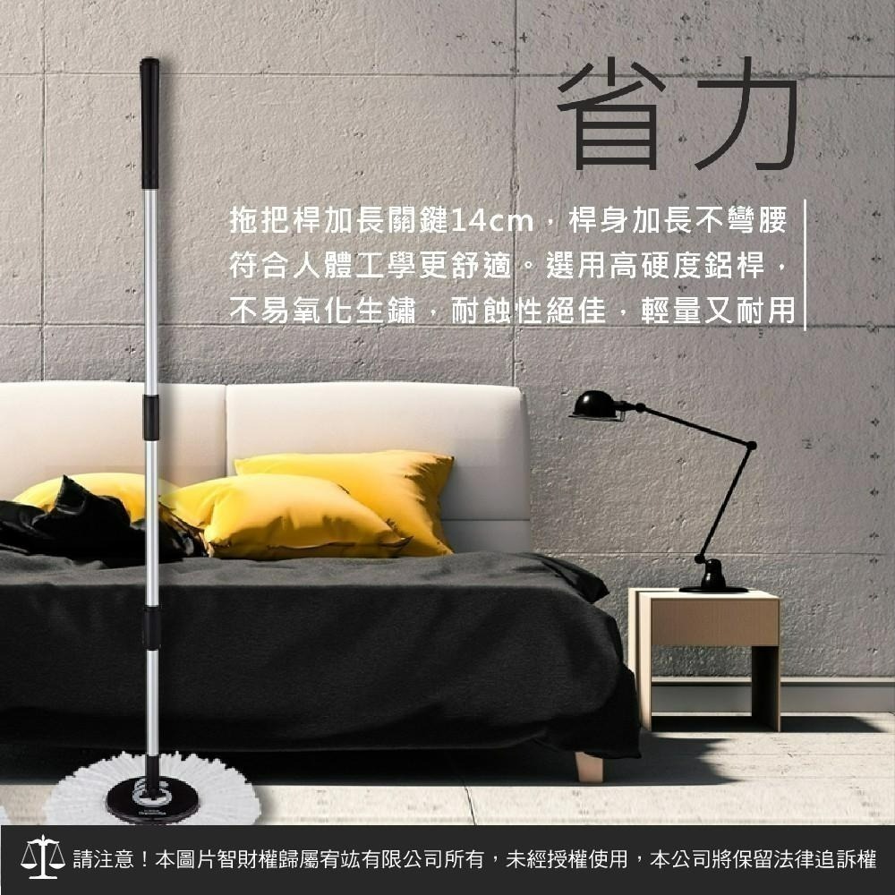 好神拖 旗艦系列 智能三效旋轉拖把組 (1桶1拖2布)-細節圖9