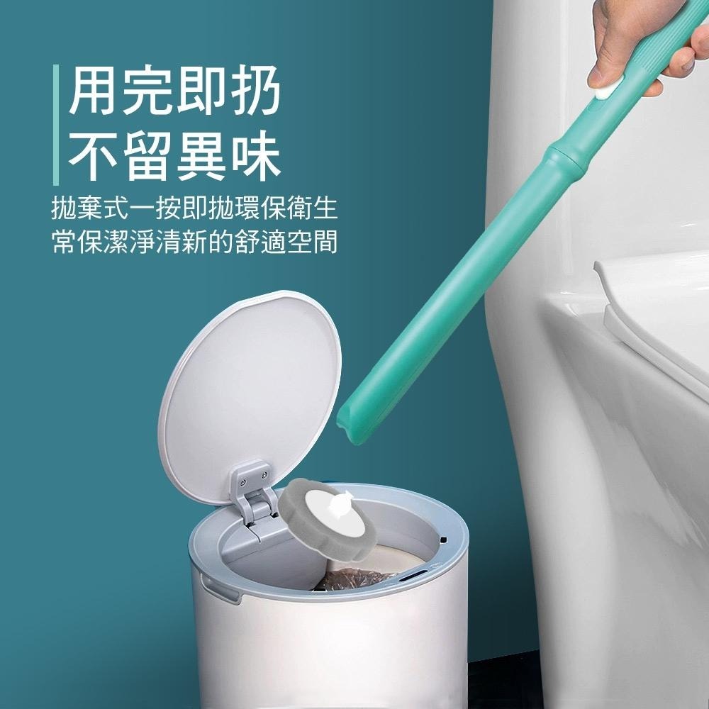 家簡塵除 潔淨拋棄式馬桶刷補充包(共14片拋棄式替換刷頭裝)-細節圖7