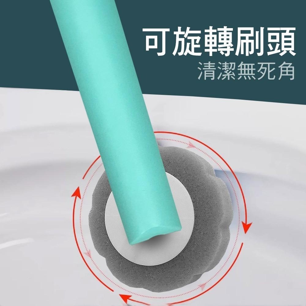 家簡塵除 潔淨拋棄式馬桶刷(1桿1座14片拋棄式替換刷頭)-細節圖7