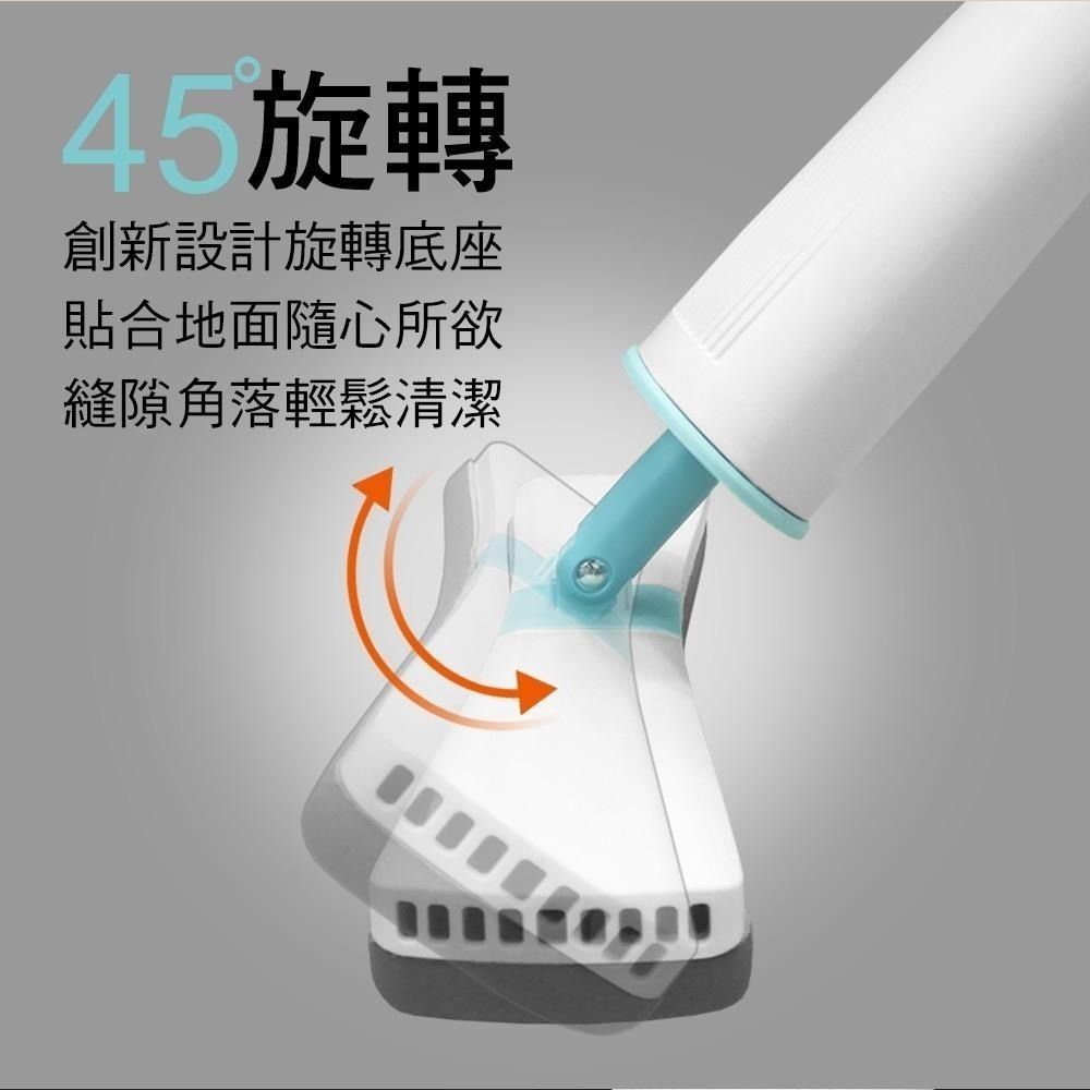 【現貨】家簡塵除 擠水時尚拖把 膠棉拖把 對摺式擠水-細節圖5