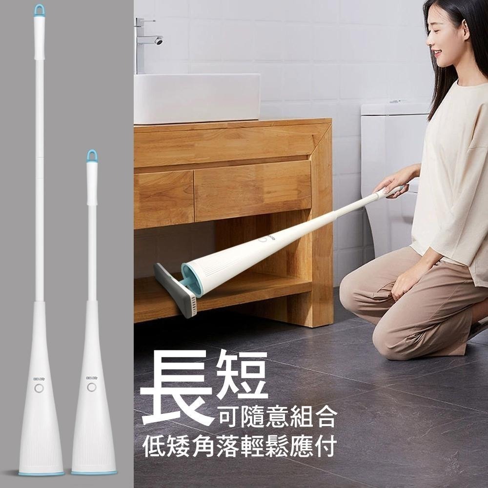 【現貨】家簡塵除 擠水時尚拖把 膠棉拖把 對摺式擠水-細節圖7
