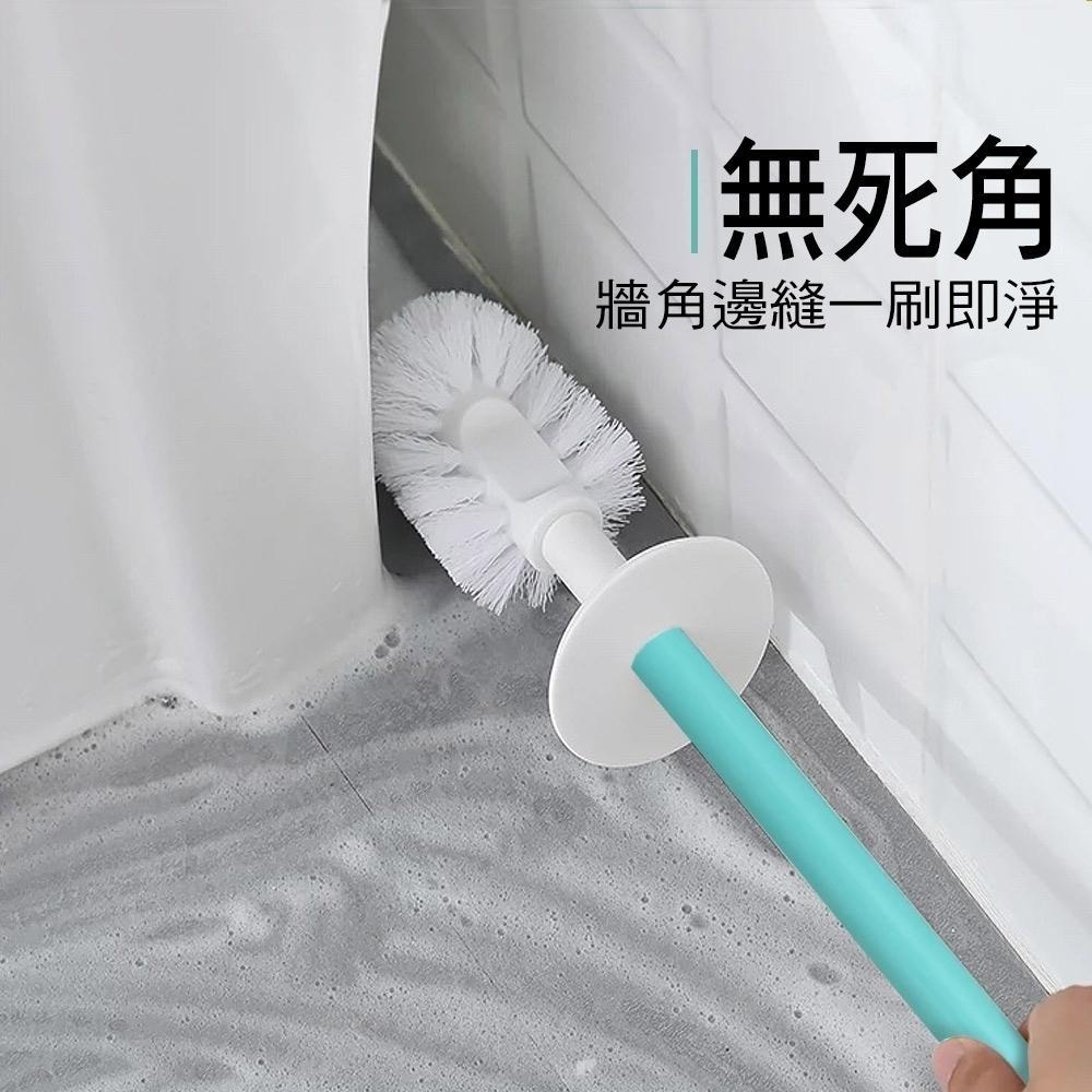 【現貨】家簡塵除 優雅簡約浴室馬桶刷  底座馬桶刷 馬桶刷 半圓型馬桶刷 清潔刷 浴室刷 馬桶清潔刷-細節圖6