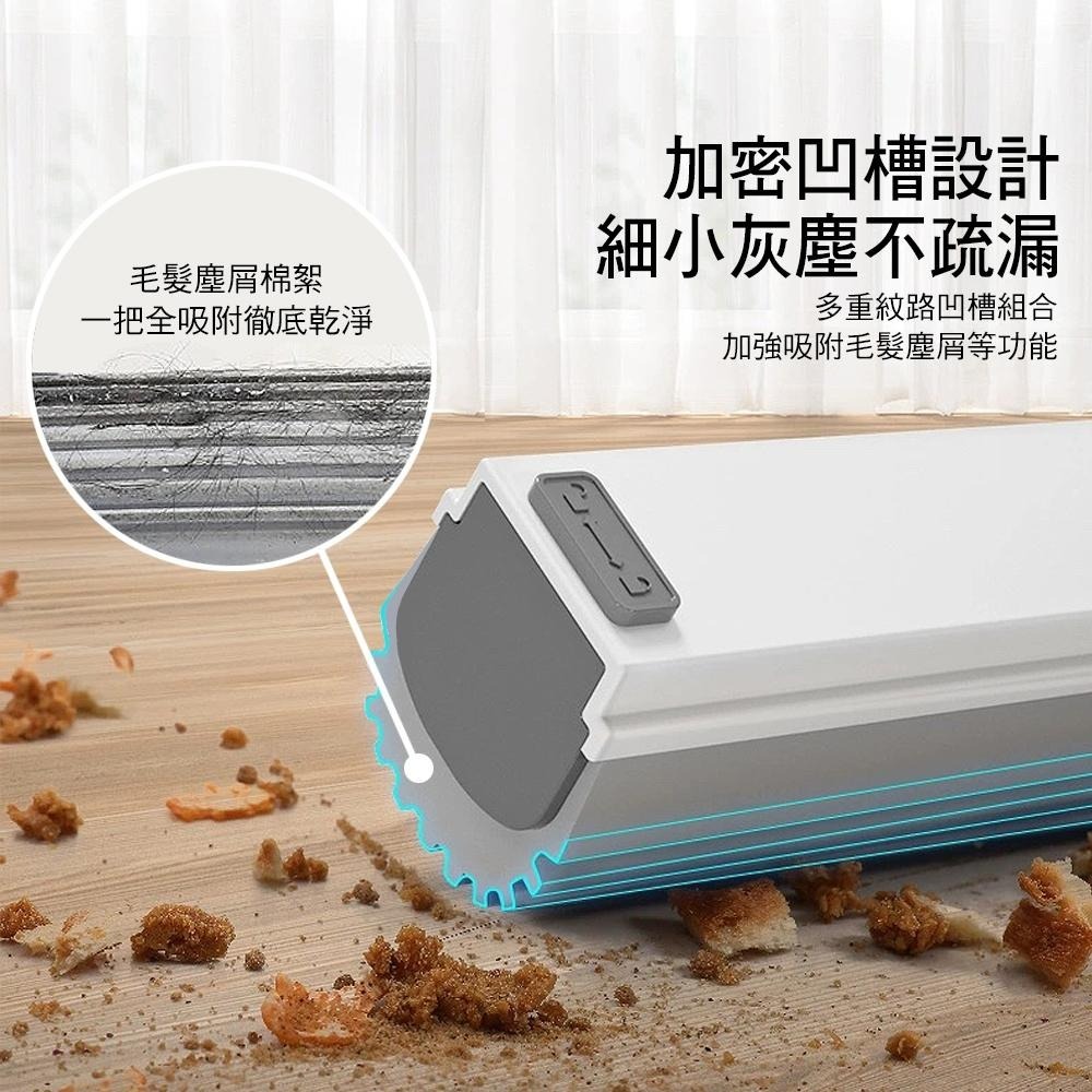 家簡塵除 雙淨拖膠棉拖把 組 (1拖1桶1替換頭)-細節圖4