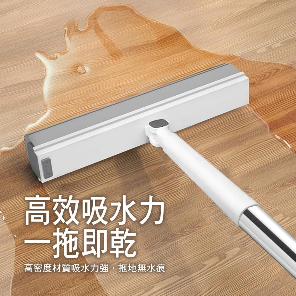 家簡塵除 雙淨拖膠棉拖把 組 (1拖1桶1替換頭)-細節圖5