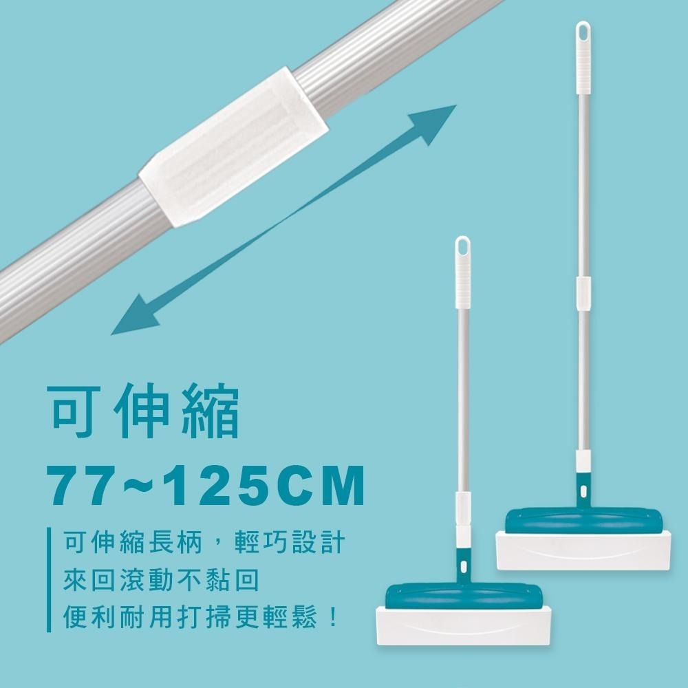 家簡塵除  超大地板黏塵拖補充包3捲入23.5cm(隨手黏/地板黏把)-細節圖5