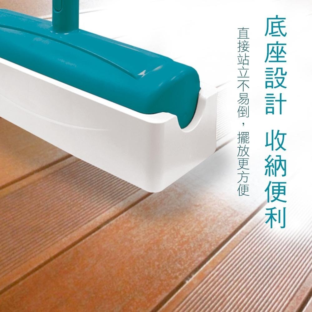 家簡塵除  超大地板黏塵拖補充包3捲入23.5cm(隨手黏/地板黏把)-細節圖8