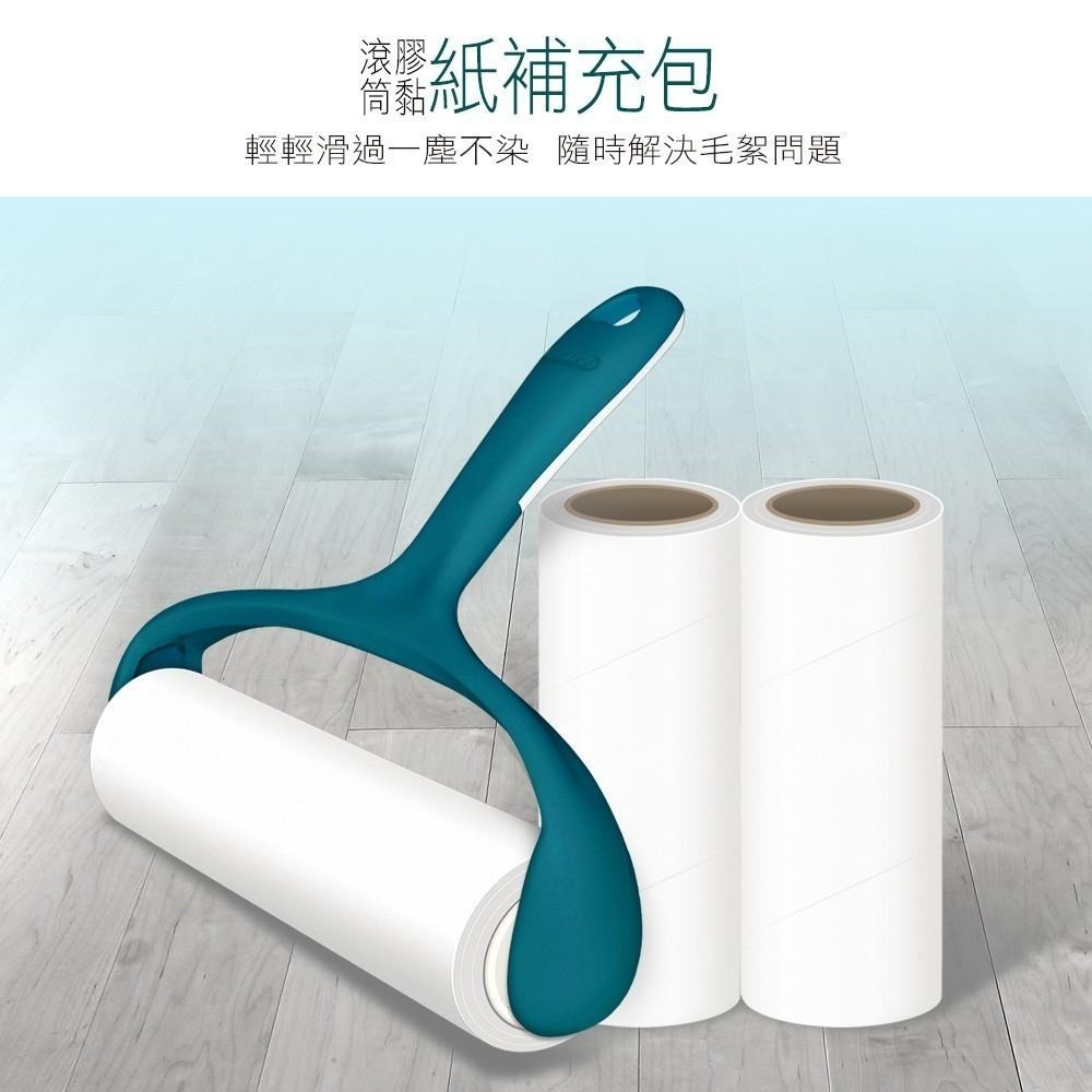 家簡塵除 隨手黏滾筒黏塵把補充包 16cm 3捲入-細節圖3
