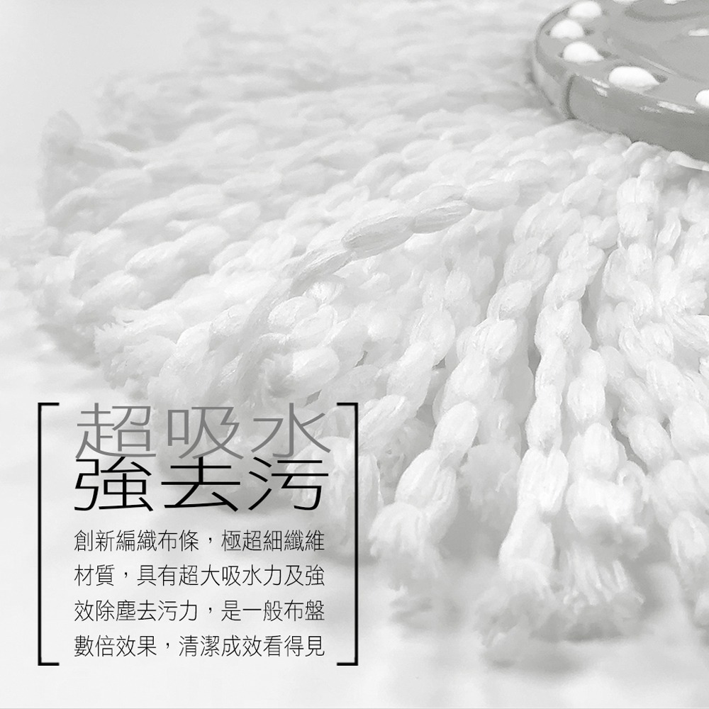 好神拖 超潔淨布盤禮包4入組-超細緻-細節圖4