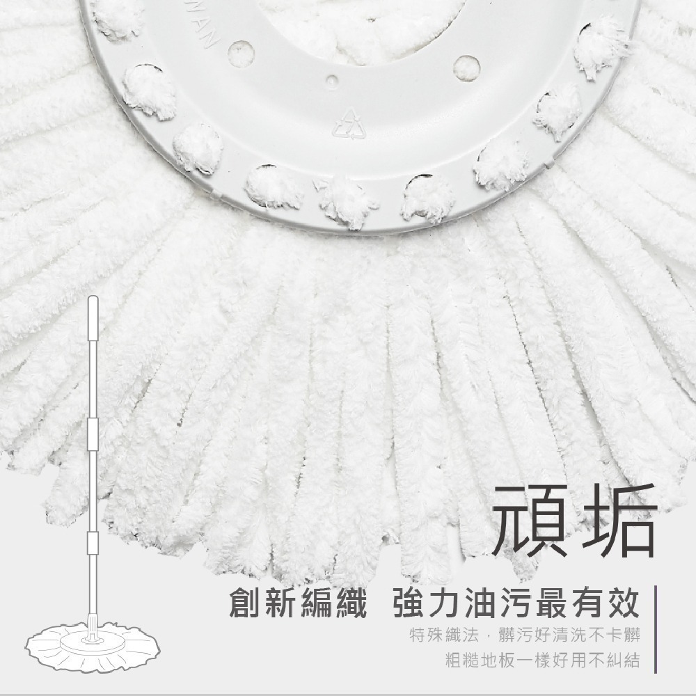 好神拖 超潔淨布盤禮包4入組-超細緻-細節圖5