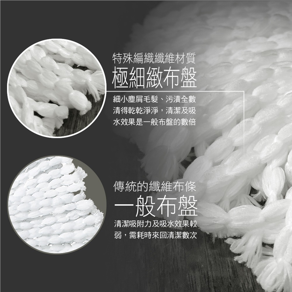 好神拖 超潔淨布盤禮包4入組-超細緻-細節圖7