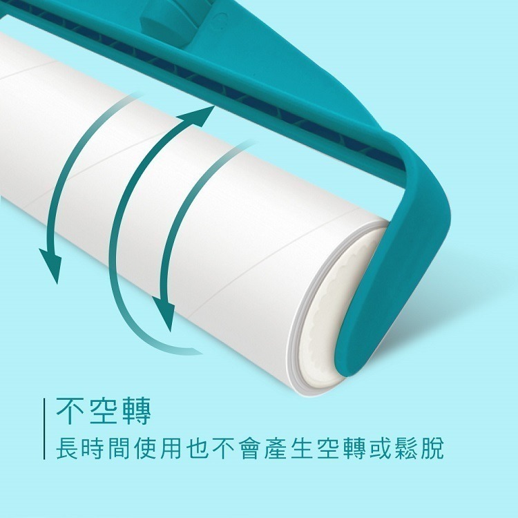 家簡塵除 清潔黏塵必備品(伸縮地板黏塵拖把1桿+補充包60張共6入+贈滾筒黏塵紙+垃圾袋)-細節圖3