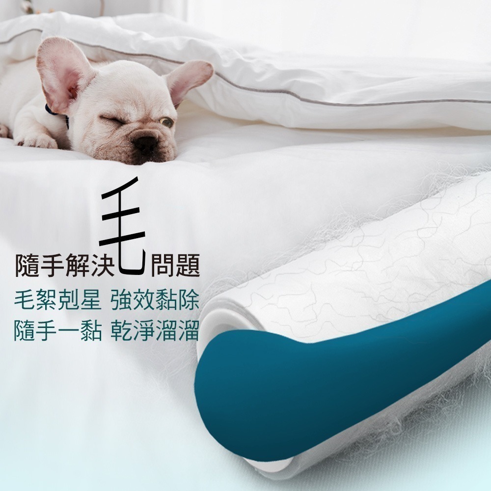 家簡塵除 清潔黏塵必備品(伸縮地板黏塵拖把1桿+補充包60張共6入+贈滾筒黏塵紙+垃圾袋)-細節圖9