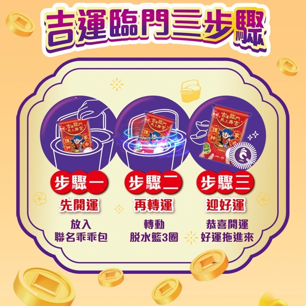 好神拖 乖乖聯名款-馬上舞吉 手壓旋轉拖把組(1拖+1桶+2布)-細節圖6