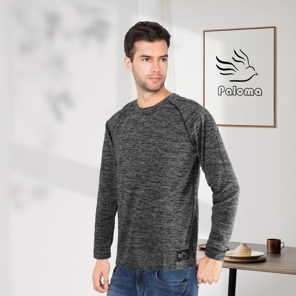 【Paloma】輕著刷毛保暖衣 發熱衣  長袖上衣-細節圖2