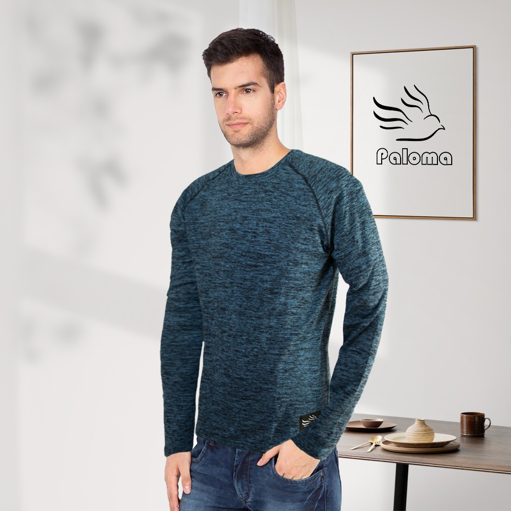 【Paloma】輕著刷毛保暖衣 發熱衣  長袖上衣-細節圖3