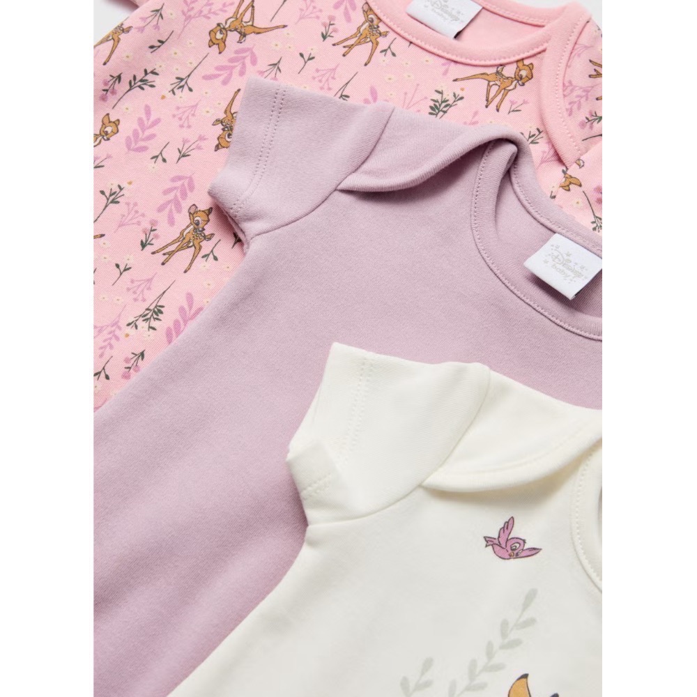 現貨🚚 62-68cm英國🇬🇧Matalan 小鹿班比包屁衣三件組-細節圖2