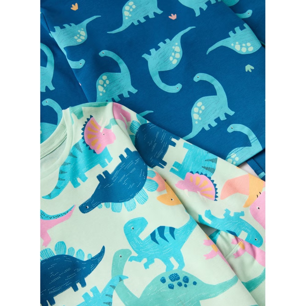 現貨🚚80-86cm英國🇬🇧Matalan 恐龍🦕睡衣套組12-18m-細節圖2