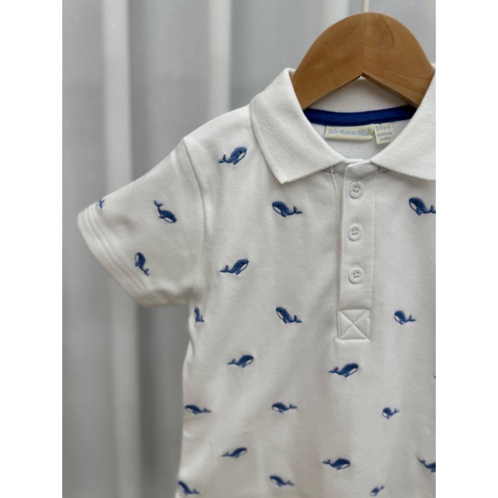 現貨☺️(104cm)Jojomamanbebe 可愛動物襯衫-細節圖2