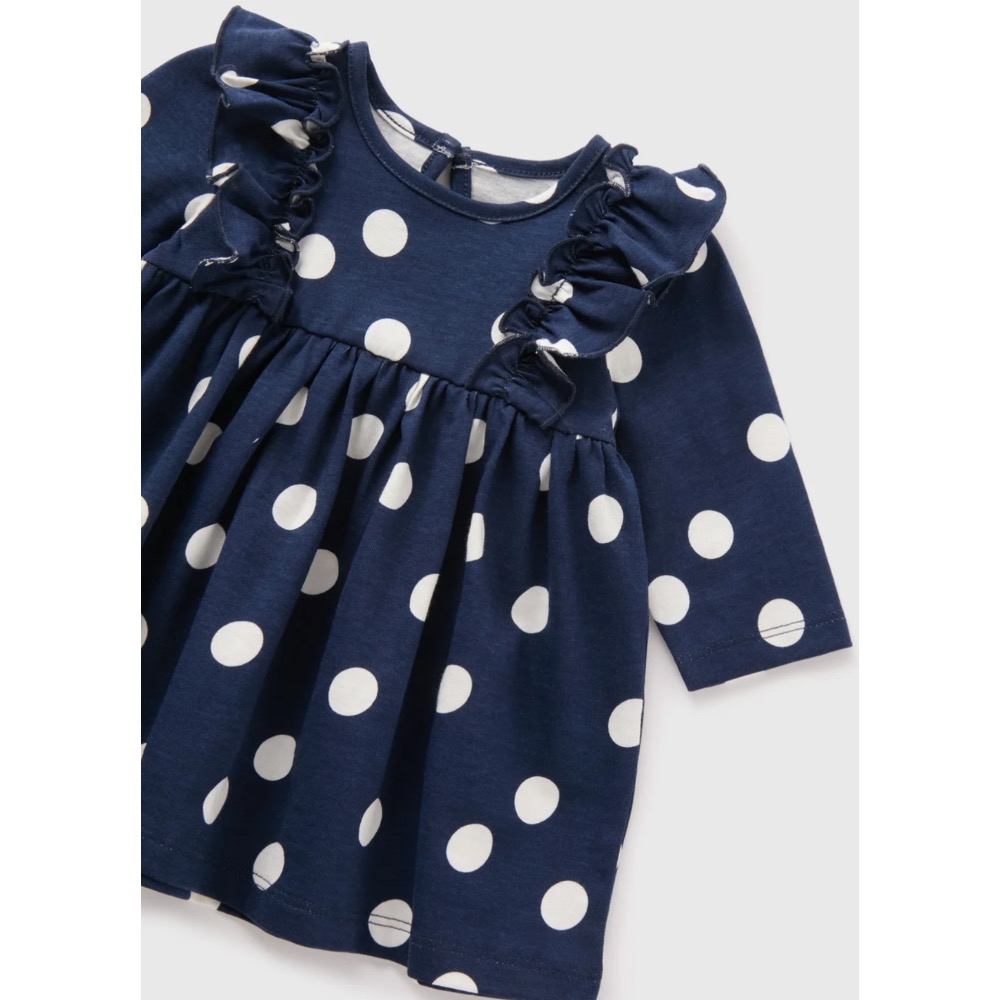 現貨在台❗️86、92cm🚚英國🇬🇧Matalan 點點洋裝-細節圖2