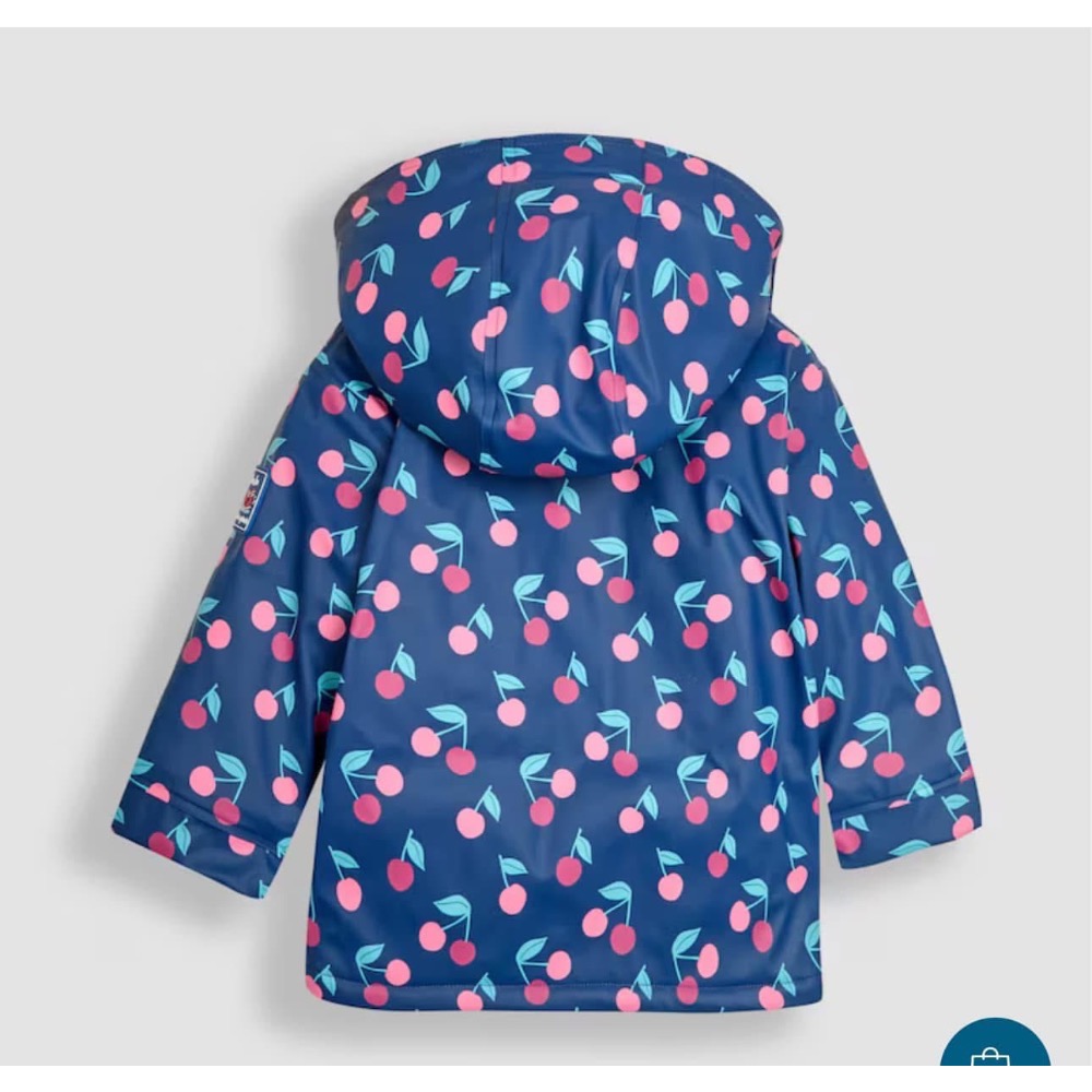 現貨在台🚛110cm英國🇬🇧Jojomamanbebe女童4-5y防水內磨毛外套-細節圖2