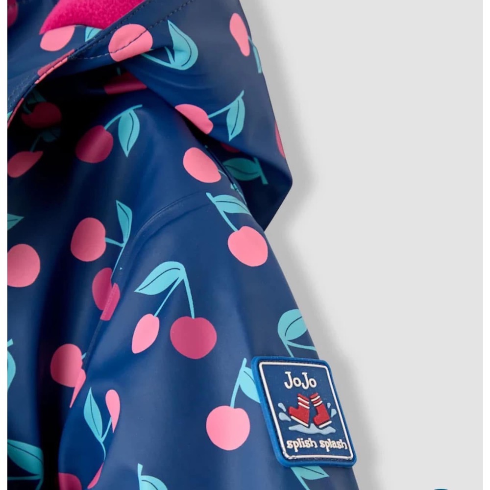 現貨在台🚛110cm英國🇬🇧Jojomamanbebe女童4-5y防水內磨毛外套-細節圖3