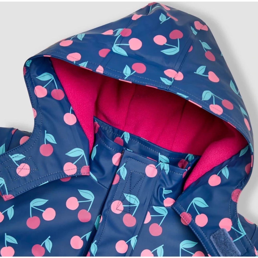 現貨在台🚛110cm英國🇬🇧Jojomamanbebe女童4-5y防水內磨毛外套-細節圖4