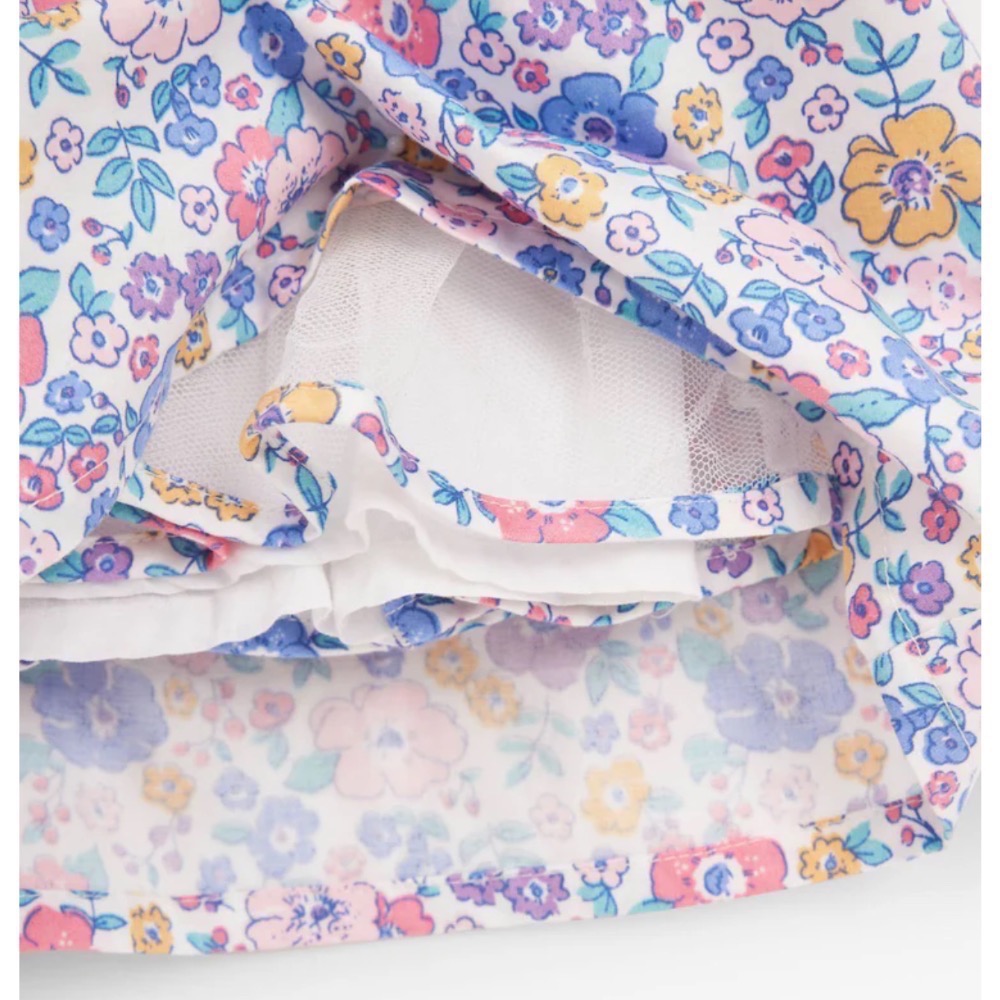 現貨🚚116cm英國🇬🇧Jojomamanbebe 花領碎花洋裝-細節圖4