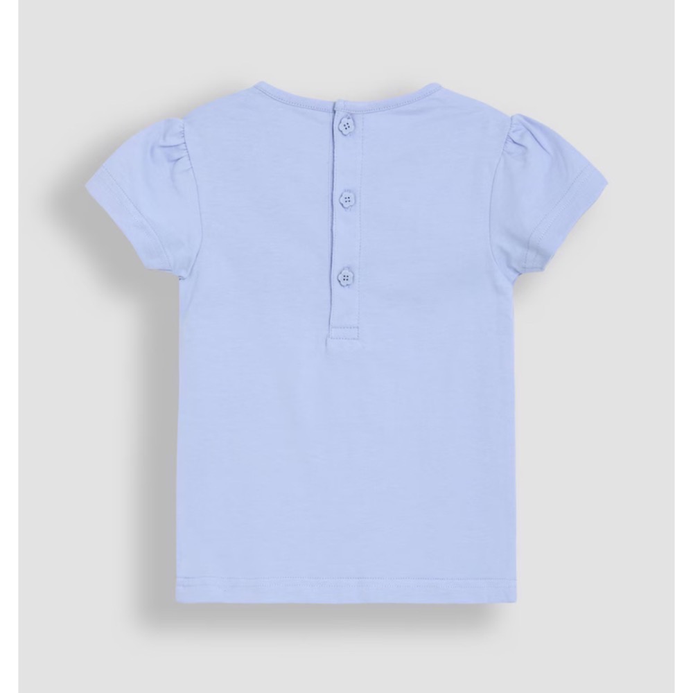 英國🇬🇧78cm現貨🚚Jojomamanbebe 可愛動物花苞袖上衣兩件組78cm-細節圖2