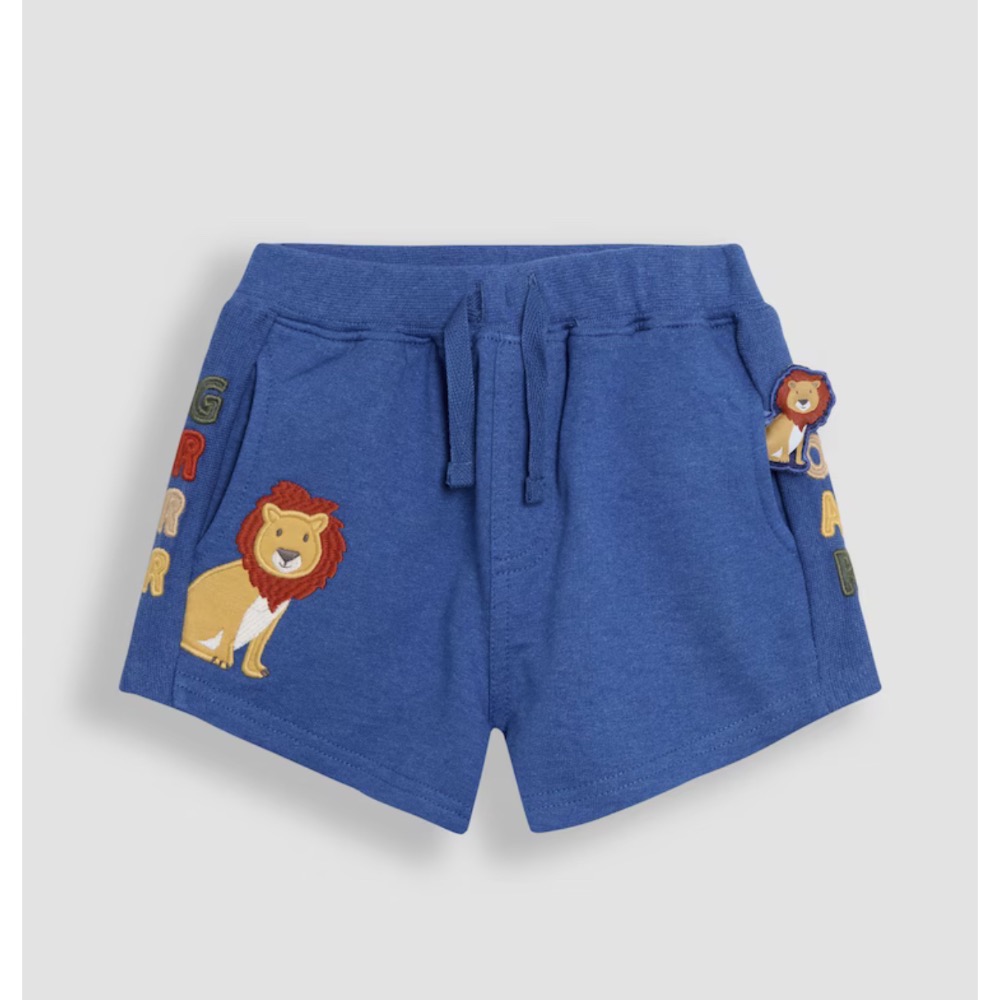 現貨🚚110cm 英國🛫Jojomamanbebe口袋獅子🦁短褲-細節圖2