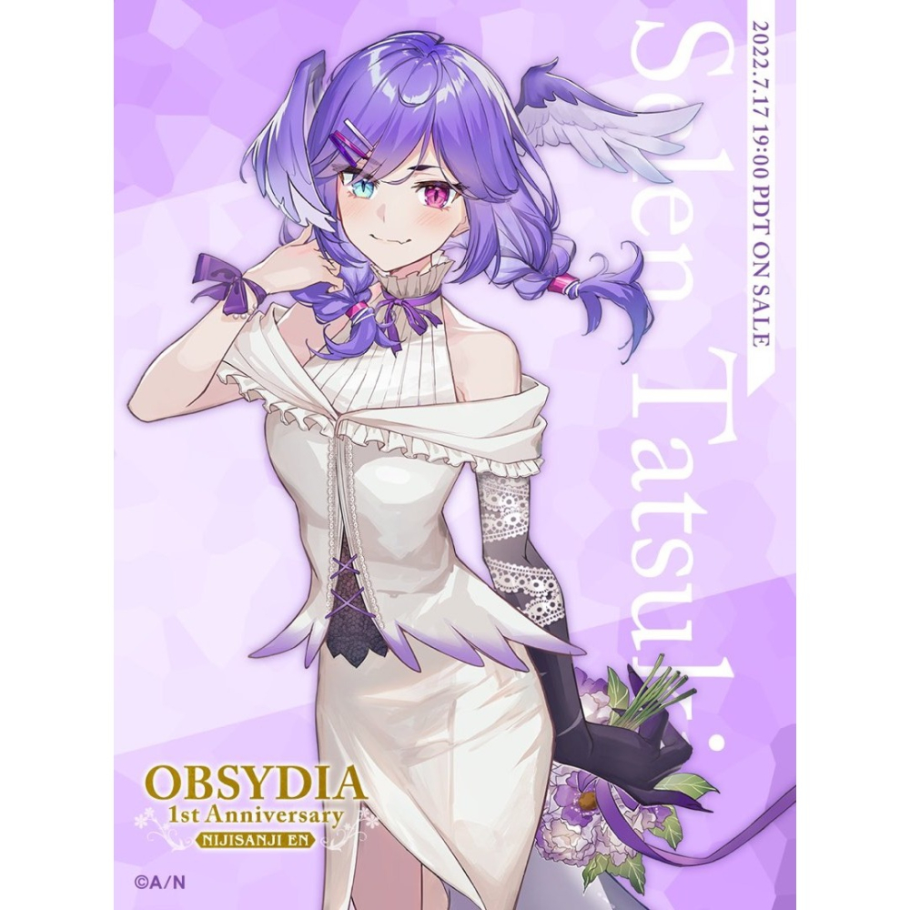 Selen 一週年禮服 彩虹社 nijisanji en cos cosplay 角色扮演 二手-細節圖2