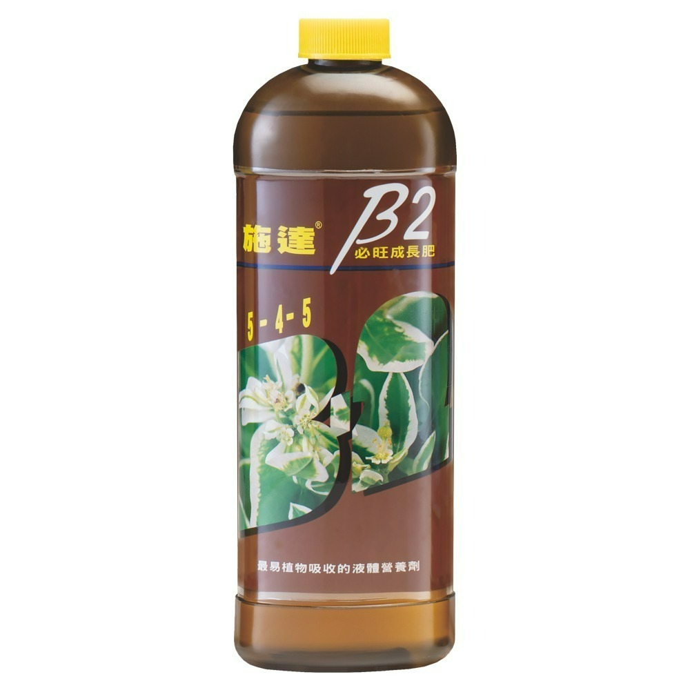 速達園藝 299全館免運 施達 必旺  300cc B1 活力素 開花 觀葉 成長 瓜果 多肉 蘭花 肥料-規格圖1