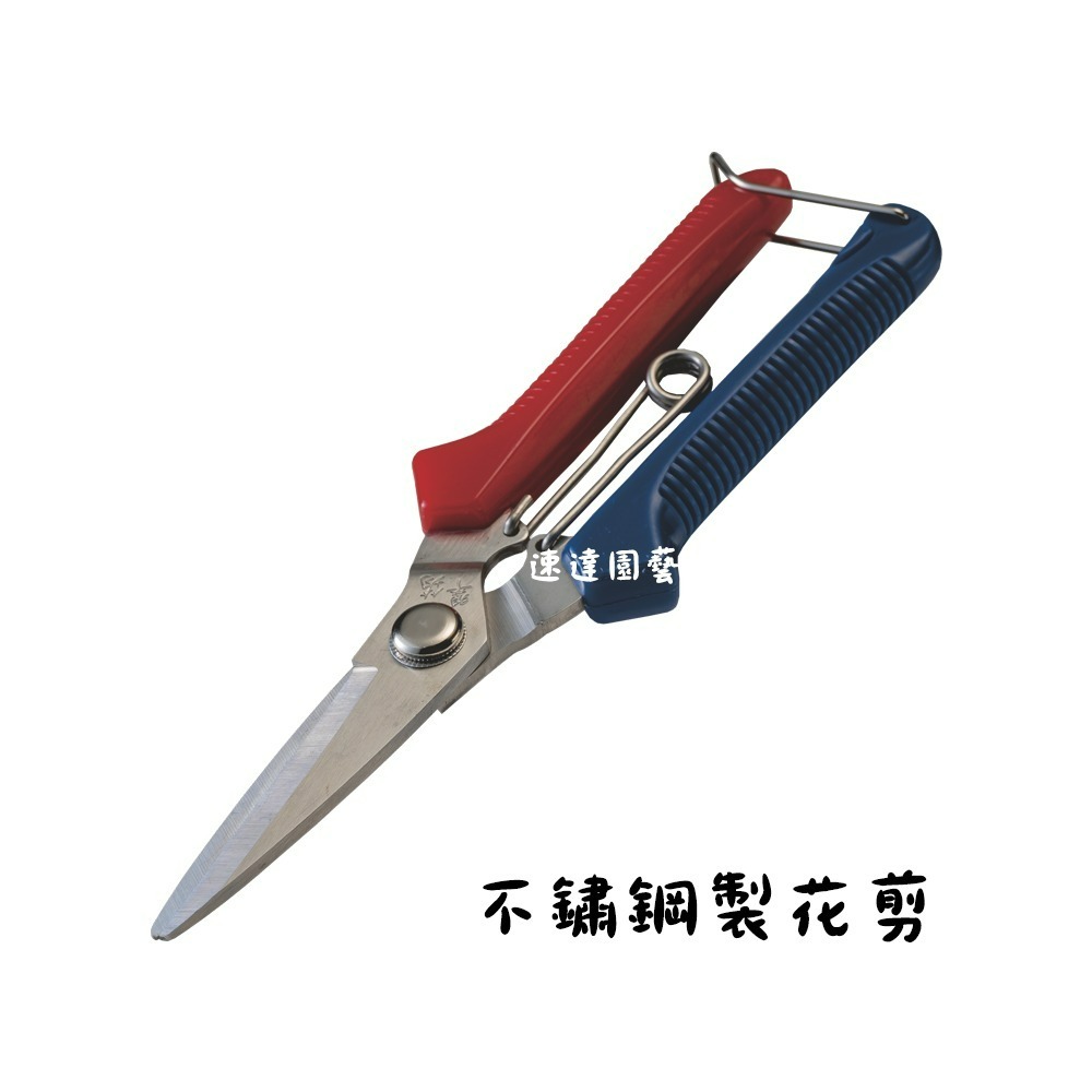速達園藝 299全館免運 花剪 芽切剪 移植 換盆 修剪 枝條 花園 菜園 家庭 園藝 工具 萬用剪 剪刀-規格圖4