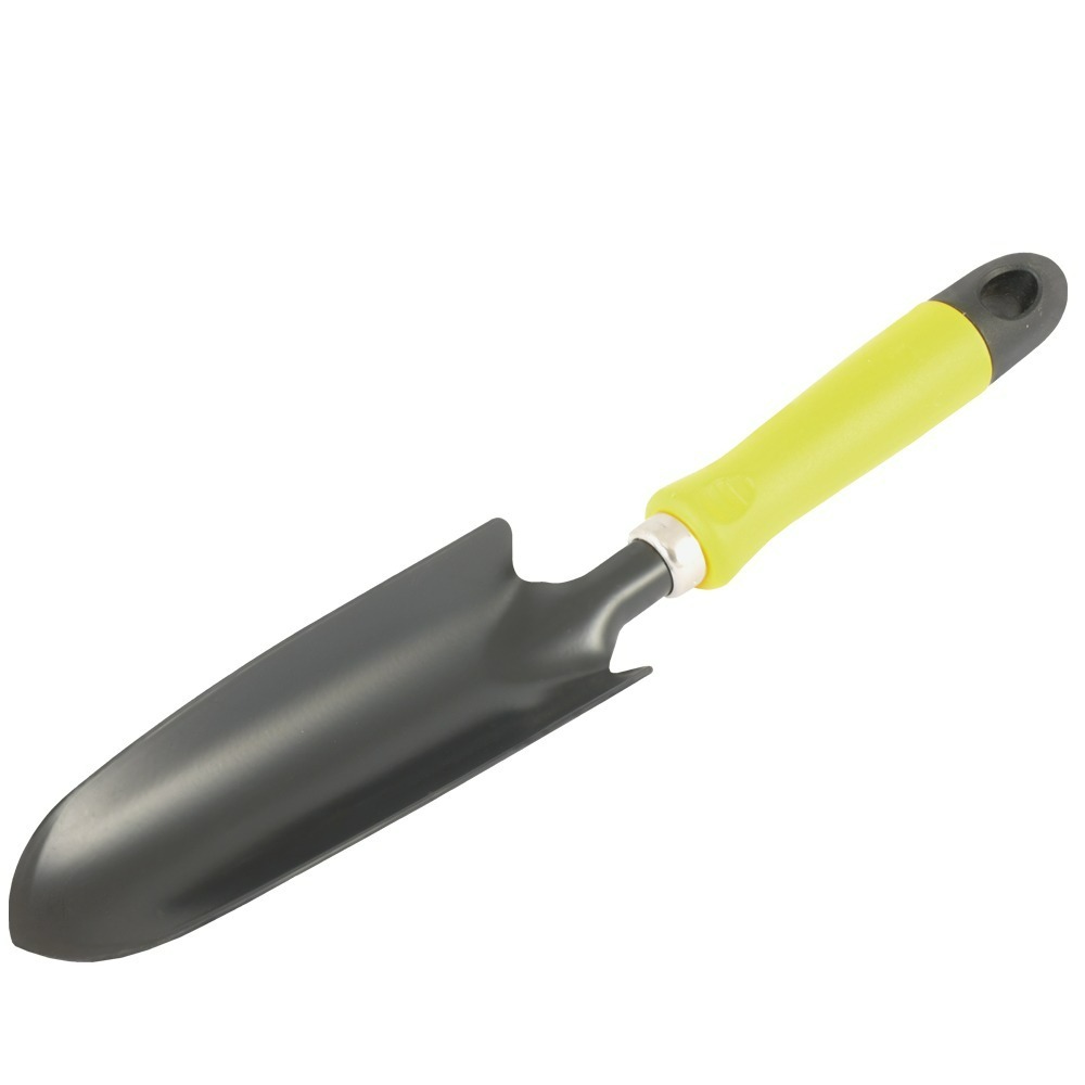 速達園藝 299全館免運 木柄鏟  翠筠 雙色烤漆 大鏟 小鏟 三爪 換盆 移植 菜園 戲水 玩沙-規格圖3